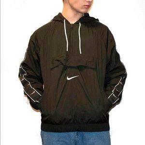 Army green Nike Windbreaker